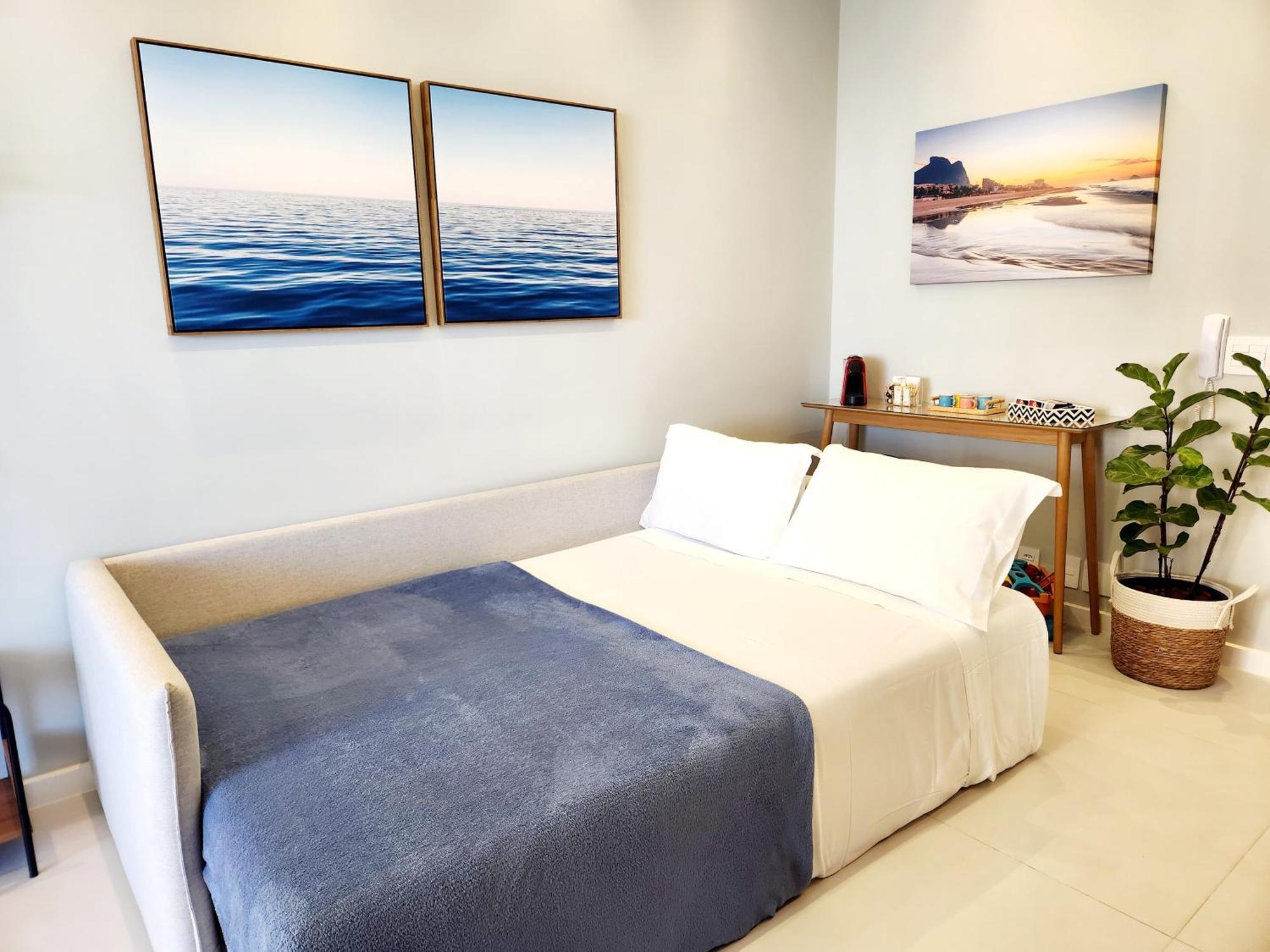 Apartamento Vista Mar Barramares Flat Praia Barra Da Tijuca - Novo Rio de Janeiro Exteriör bild