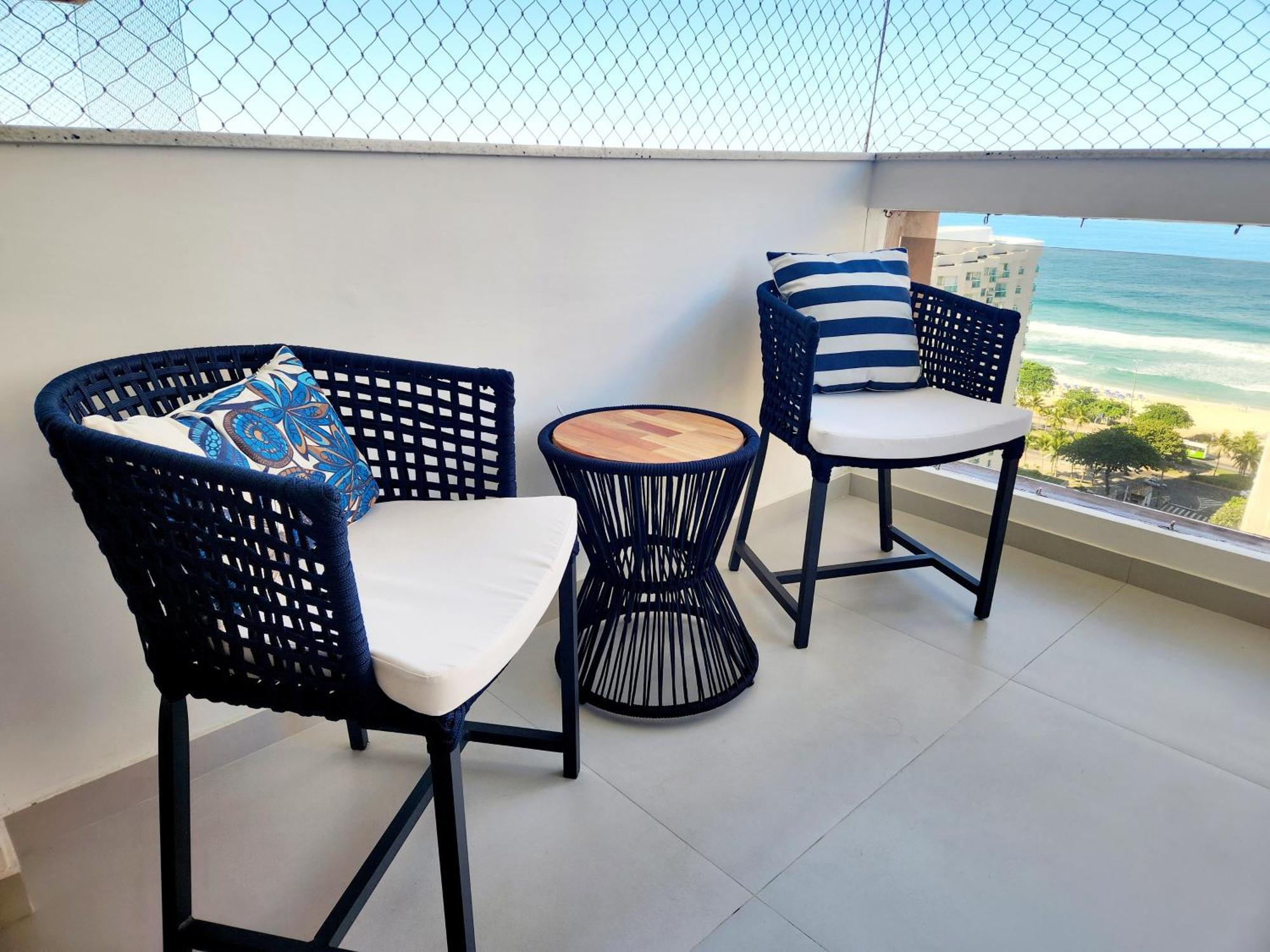 Apartamento Vista Mar Barramares Flat Praia Barra Da Tijuca - Novo Rio de Janeiro Exteriör bild